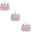3St Creatieve Roze Tissue Box Katoen Voor 9