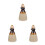 3St Keramische Diffuser Flesje Wit Decoratief Essentiële Oliehouder 9