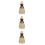 3St Keramische Diffuser Flesje Wit Decoratief Essentiële Oliehouder 8