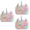 3St Creatieve Roze Tissue Box Katoen Voor 6