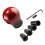 2Sets Carbonvezel Versnellingspook Knop Met Schroeven Voor Auto 1