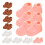 60Paren Kleine Pop Voor 17 Cm Plastic Speelland Decor 2