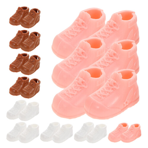 60Paren Kleine Pop Voor 17 Cm Plastic Speelland Decor 1