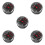 5St Auto Dashboard Thermometer Waterdicht Metaal Antiroest Verlichting 5