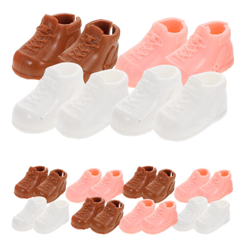 60Paren Kleine Pop Voor 17 Cm Plastic Speelland Decor 2