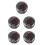 5St Auto Dashboard Thermometer Waterdicht Metaal Antiroest Verlichting 7