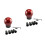 2Sets Carbonvezel Versnellingspook Knop Met Schroeven Voor Auto 4