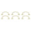 6St PU Vervangbare Handvatten Luggage Case En Koffer Multi 4