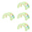 4St Multifunctionele Plastic Klimbrug Hamster En Ratten 8