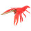 2St Levendige Kreeft Speelgoed Plastic Decoratieve Figuren 2