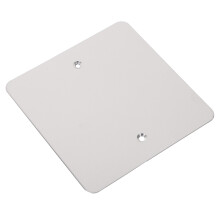2St Zilveren Rvs Afdekplaat Stopcontact Voor Plafond- En Wandmontage