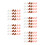 60Paren Kleine Pop Voor 17 Cm Plastic Speelland Decor 8
