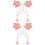 2Paren Stuks Hanfu Haaraccessoires Met , Duurzaam ABS En Metaal 7