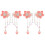 2Paren Stuks Hanfu Haaraccessoires Met , Duurzaam ABS En Metaal 4