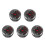5St Auto Dashboard Thermometer Waterdicht Metaal Antiroest Verlichting 10