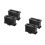 2Paren Motorfiets Rubber Demper Zadeltas Steun Achterste Luchtkussen 7