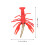 2St Levendige Kreeft Speelgoed Plastic Decoratieve Figuren 8