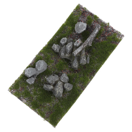 2St Kunstgras Van Nylon En Spons Voor Mini Landschappen 1