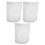 3Sets Wit Katoenen Lintvanger Droger Vent Filter Kit Efficiënt 1