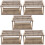 5St Compacte Brush Organizer Beige Voor Verf En Potloden 9