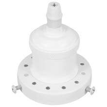 4Stk Outdoor Wasserdichte Lampenfassung Aluminium Weiß Für Beleuchtung