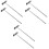 6Stk Robuster Marshmallow Scooper Silber 5