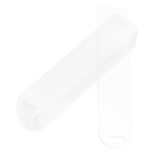 30Stk Unbemalte Acryl Lesezeichen Transparent DIY Bastelset Langlebig