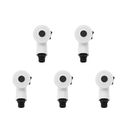 5St Witte ABS Shampoosproeier Voor Salon- En Kapperswasbak 2