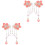 2Paren Stuks Hanfu Haaraccessoires Met , Duurzaam ABS En Metaal 5