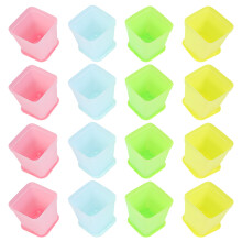 48Stk Resin Set Blau Für Garten Pflanzgefäße