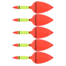 Plastic Fishing Drift Floats Ultra-light Hard Foam Construction Snap Connectors Rubber Stoppers Durable Construction Brilliant Color And Patterns For
