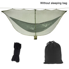 Camping Essential, Mosquito Net Cocoon, 360 Degree Protection, Double Sided Zipper For Easy Access, Portable Breathable, Fits Most Hammocks, Compact L