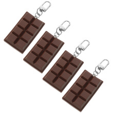 20Stk Realistische Schokoladen Schlüsselanhänger Für Taschen