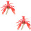 2St Levendige Kreeft Speelgoed Plastic Decoratieve Figuren 6