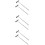 6Stk Robuster Marshmallow Scooper Silber 8