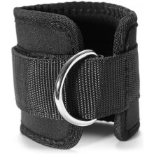 Adjustable Ankle Cuffs, Neoprene Padding Semicircular Reinforcement Ring for Multipurpose Gym Exercise, Ankle Straps with High-quality Material, D-Rin