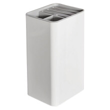 2Stk Multifunktionaler Küchenhalter Für Messer Und Essstäbchen, Weiß