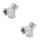 2Stk Dreifach Rohrverbinder Y-Adapter 6