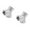 2Stk Dreifach Rohrverbinder Y-Adapter 8
