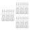 30St Mini Hasp Sluiting Transparent Voor Box Sieraden En 9