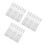 30St Mini Hasp Sluiting Transparent Voor Box Sieraden En 5