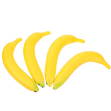 8Stk Gelbe Fake Banane Realistisch Für Restaurant Und Home