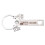 2Stk Key Ring Silber Hauswarm Geschenk Schlüsselanhänger 3
