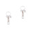 2Stk Key Ring Silber Hauswarm Geschenk Schlüsselanhänger 6