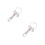 2Stk Key Ring Silber Hauswarm Geschenk Schlüsselanhänger 8
