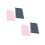 4Stk -Schrubber Strap Massage Peeling Und Langlebig 5