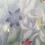 Holiday Window Curtain for Home Decor, Charming Pattern Lace Fabric Illuminating Design Versatile Size Christmas Elements Translucent Drapery Panel, 5