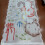 Holiday Window Curtain for Home Decor, Charming Pattern Lace Fabric Illuminating Design Versatile Size Christmas Elements Translucent Drapery Panel, 3