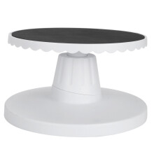 Drehbarer Tortenständer zum Backen, rutschfester Tortendrehteller mit drehbarem Design und verstellbarer Drehfunktion, neigbarer Tortendrehteller