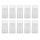 30St Mini Hasp Sluiting Transparent Voor Box Sieraden En 2